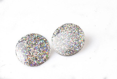 Vintage Surprise Party Confetti Post Earrings