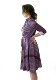 Vintage Violet Carmine Dress