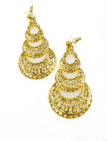 Sugar Mama Vintage Gold Earrings