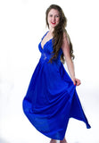 Rhapsody in Blue Vintage Olga Gown