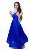 Rhapsody in Blue Vintage Olga Gown