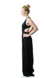 Peek-A-Boo Noir New Maxi Dress