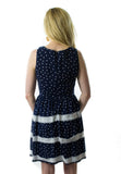 New Nantucket Holiday Navy Dot Dress