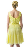 Lemon Meringue Vintage 50's Party Dress