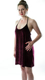 New Velvety Bordeux Cheetah Dress