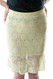 Lacy Lui New Lace Pencil Skirt